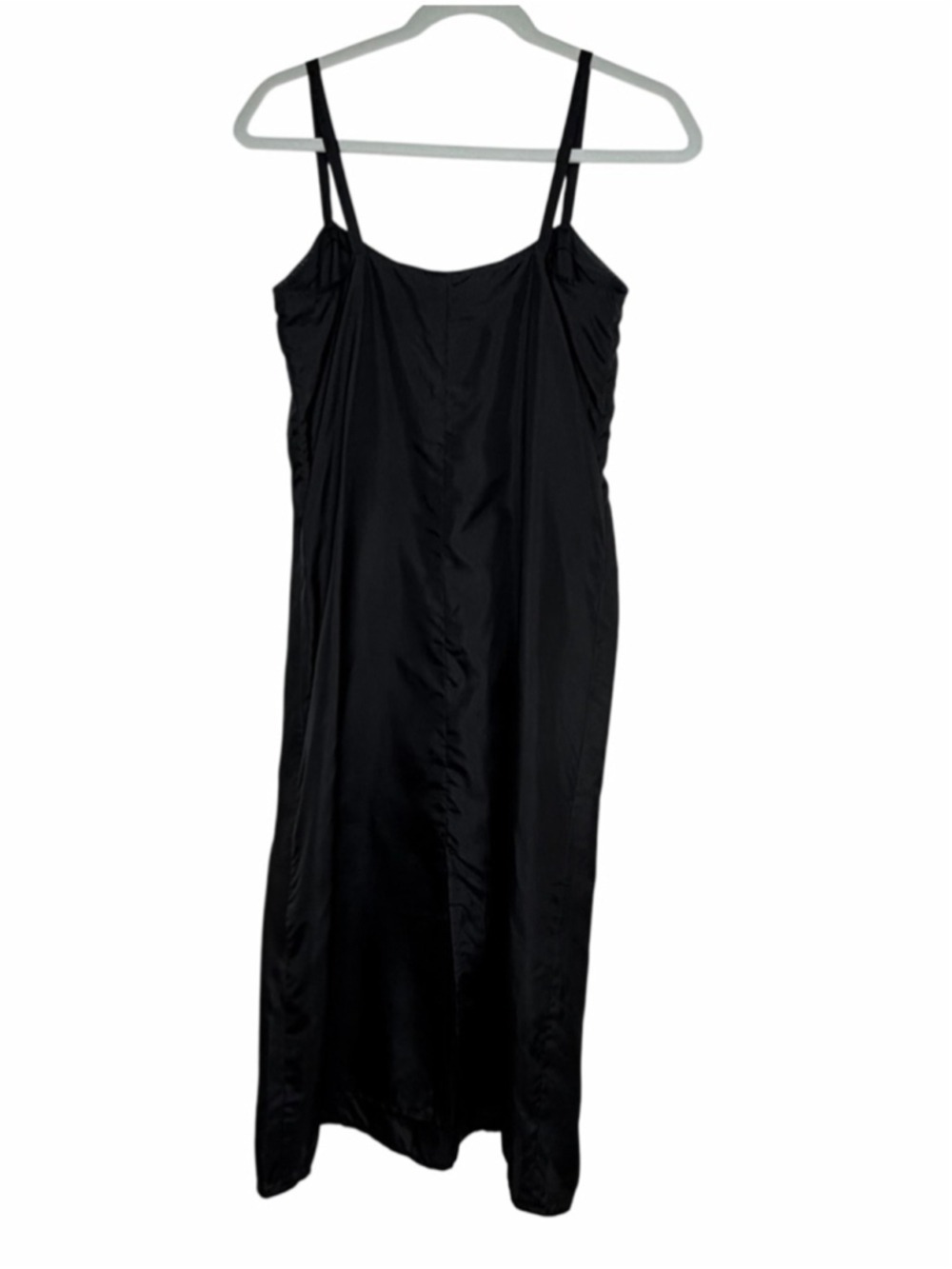 Vintage Silk Slip Chemise Black size 6 Mobwife Y2K Luxe